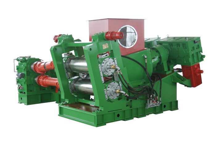 Twin Screw Extrusion Tablet Press Front