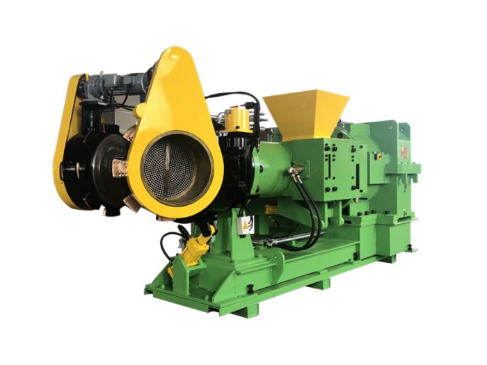 XJL-350 Hot Feed Filter Extruder (Double Door Inner Cut Filter Head)